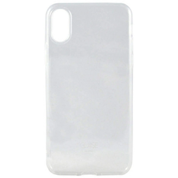 Чехол Uniq для iPhone XS Max Glase Transparent, цвет Прозрачный матовый (IP6.5HYB-GLSNUD)