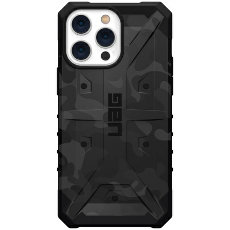 Чехол UAG Pathfinder SE Series для iPhone 14 Pro Max, цвет Черный камуфляж (Black Midnight Camo) (114059114061)
