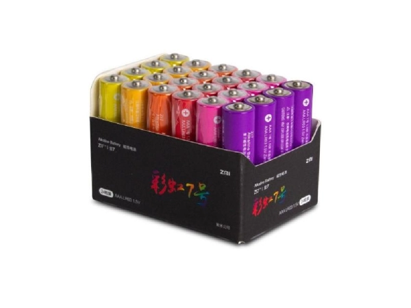 Батарейки алкалиновые Xiaomi ZMI Rainbow ZI7 типа AАA (24 шт.) (AA724)