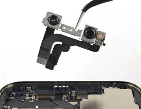 Замена Фронтальной камеры на iPhone Xs