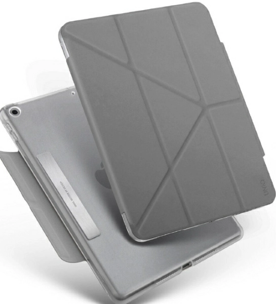 Чехол Uniq Camden Anti-microbial для iPad 7/8/9 10.2", цвет Серый (PD10.2GAR-CAMGRY)