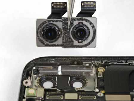 Замена основной камеры на iPhone XS Max