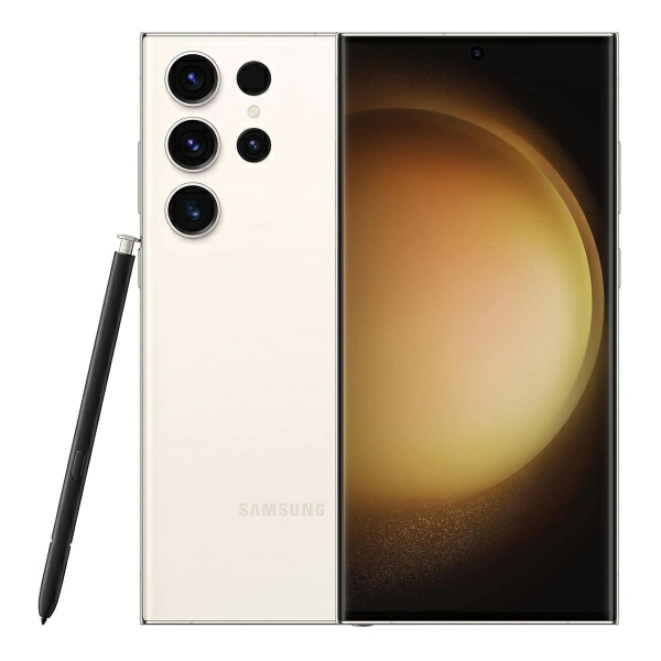 Смартфон Samsung Galaxy S23 Ultra (2023) 12/1Tb Cream, бежевый