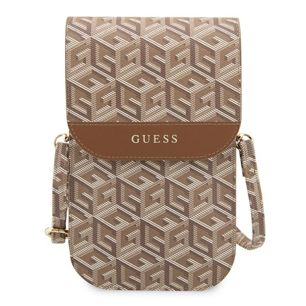 Guess для смартфонов сумка Wallet Bag G CUBE Brown (GUWBHGCFSEW)