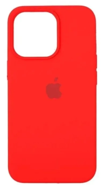Чехол Silicone Case для iPhone 15 Red, цвет красный