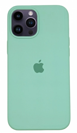 Чехол Silicone Case для iPhone 14 Pro Max Mint, цвет Мятный