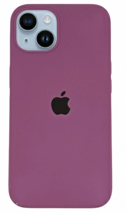 Чехол Silicone Case для iPhone 14 Grape, цвет Виноград