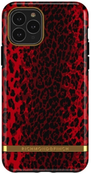 Чехол Richmond & Finch Freedom для iPhone 11 Pro Max, цвет "Красный леопард" (Red Leopard) (IP265-616)