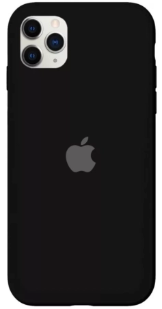Чехол для iPhone 12 Pro Max Silicone Case, цвет Черный