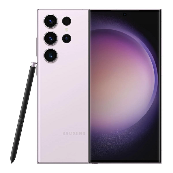 Смартфон Samsung Galaxy S23 Ultra (2023) 12/256Gb Lavender, лаванда