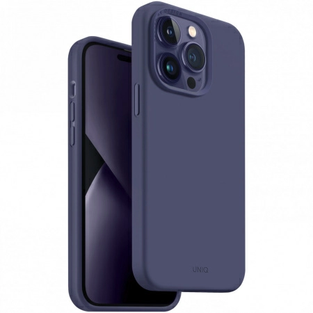 Чехол Uniq LINO для iPhone 14 Pro Max, цвет Фиолетовый (Purple) (IP6.7PM(2022)-LINOPUR)