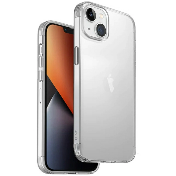 Чехол Uniq Air Fender для iPhone 14, цвет Прозрачный (Clear) (IP6.1(2022)-AIRFNUD)