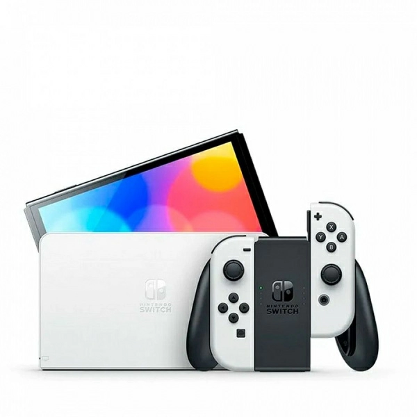 Игровая консоль Nintendo Switch OLED 64Gb White