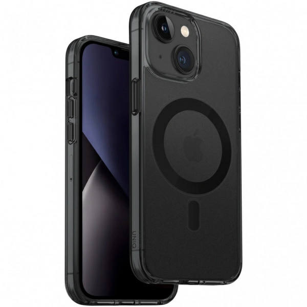 Чехол Uniq Lifepro Xtreme AF MagSafe для iPhone 14 Plus, цвет Черный (Frost Smoke) (IP6.7M(2022)-LXAFMSMK)