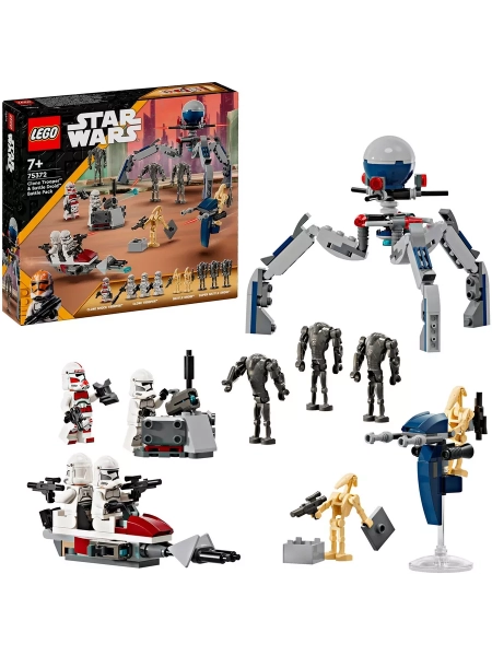 Конструктор LEGO Star Wars - Солдат-клон и боевой дроид (75372)