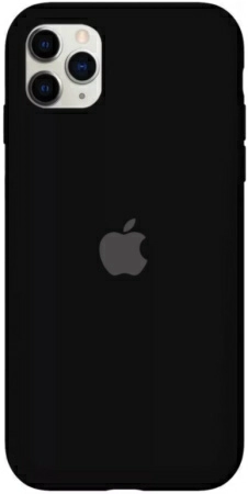 Чехол Silicone case для iPhone13 Pro Max, цвет (черный)