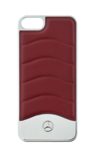 Чехол накладка Mercedes Wave III для iPhone 5/5S/SE Red, цвет Красный (MEHCPSECUSRE)