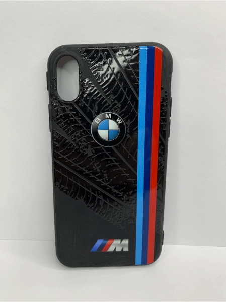 Чехол силиконовый для iPhone X / XS supreme BMW, цвет Черный