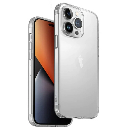 Чехол Uniq Air Fender для iPhone 14 Pro Max, цвет Прозрачный (Clear) (IP6.7PM(2022)-AIRFNUD)