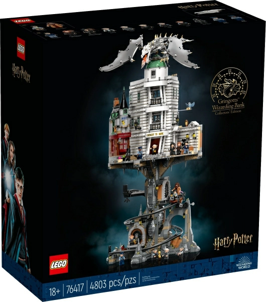 Конструктор LEGO Harry Potter - Волшебный банк Гринготтс (76417)