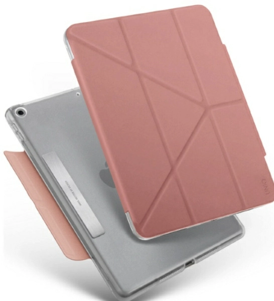 Чехол Uniq Camden Anti-microbial для iPad 7/8/9 10.2", цвет Розовый (PD10.2GAR-CAMPNK)