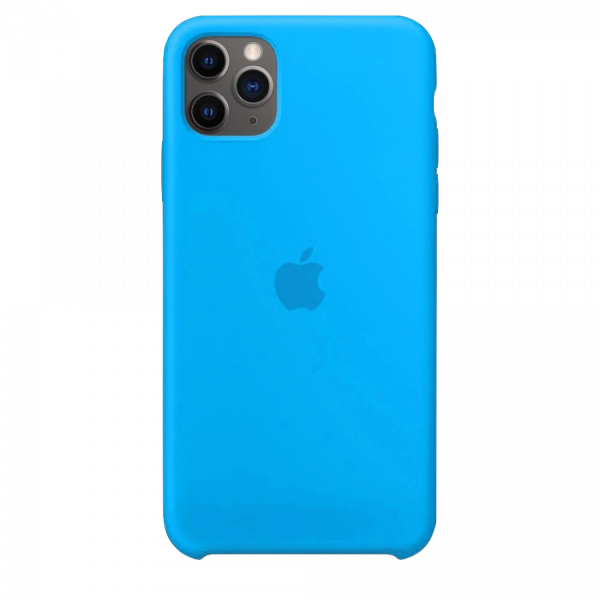 Чехол Silicone Case для iPhone 11 Pro, цвет Голубой