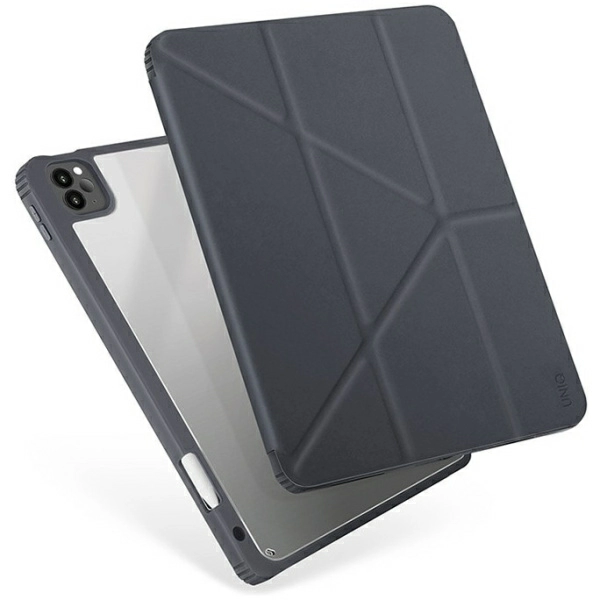 Чехол Uniq для iPad Pro 12.9 (2022/21) Moven Anti-microbial Grey NPDP12.9(2021)-MOVGRY