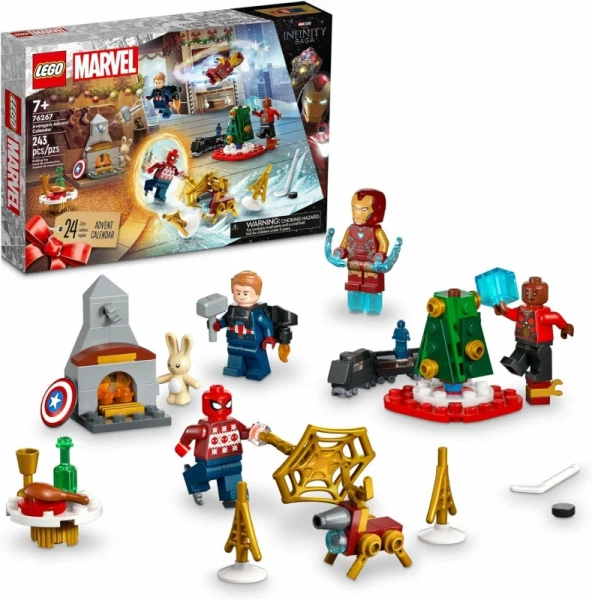 Конструктор LEGO Super Heroes - Новогодний календарь, 2024 (76267)