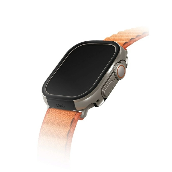 Чехол Uniq Valencia aluminium для Apple Watch 49 mm (Ultra), цвет серебристый (49MM-VALSIL)