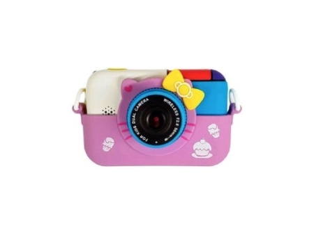 Детский фотоаппарат Children's Fun Camera 28 Мп 1080FHD, Pink