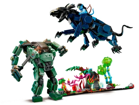 Конструктор LEGO Avatar - Нейтири и Танатор против AMP Suit Quaritch (75571)