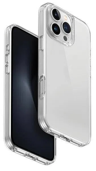 Чехол Uniq Air Fender Clear для iPhone 16 Pro Max, прозрачный