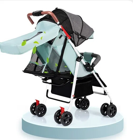 Детская коляска Baby Carriage, Зеленая мята
