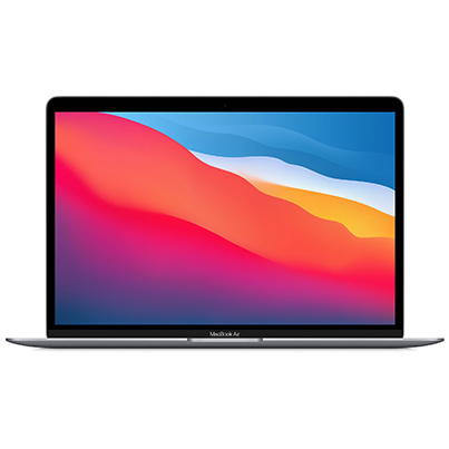 Apple MacBook Air 13" (M1, 2020) 8 ГБ, 256 ГБ SSD Space Gray, серый космос (MGN63)