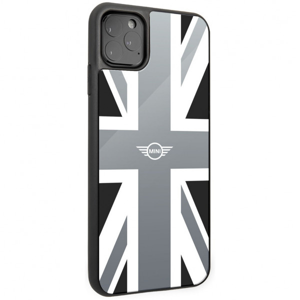Чехол CG Mobile MINI Tempered glass Union Jack Hard для iPhone 11 Pro Max, цвет Серебристый (MIHCN65TGUJSI)