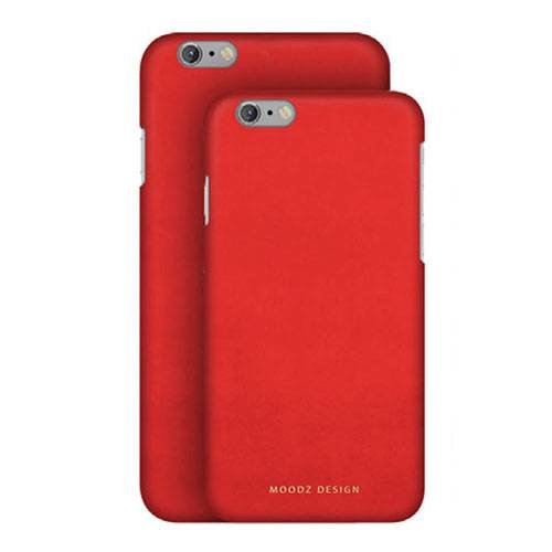 Чехол Moodz Nubuck cover для iPhone 6/6S, цвет Красный (MZ655707)