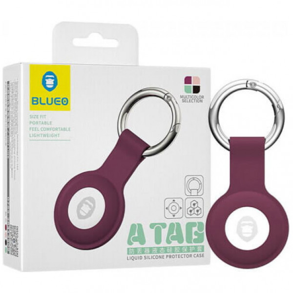Чехол Blueo Soft silicone для AirTag, цвет Малиновый (B40-RAS)