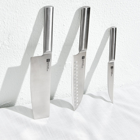 Набор кухонных ножей Xiaomi HuoHou Stainless steel kitchen Knife Set HU0095