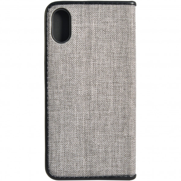 Чехол-книжка Uniq Trilby для iPhone X/XS, цвет Черный (IPXGAR-TRIBLK)