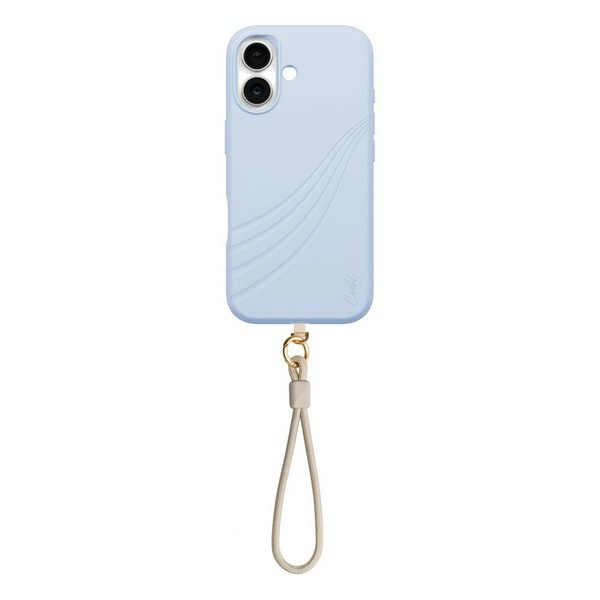 Чехол Uniq COEHL Strap series Serina Milk Sand (MagSafe) для iPhone 17