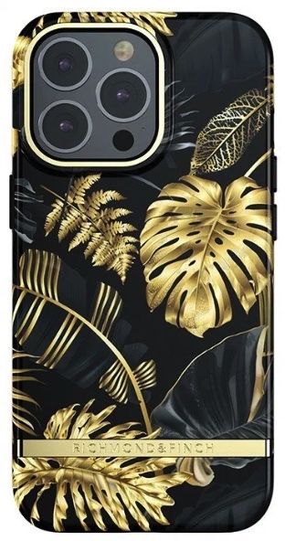 Чехол Richmond & Finch для iPhone 13 Pro, цвет "Золотые джунгли" (Golden Jungle) (R47019)