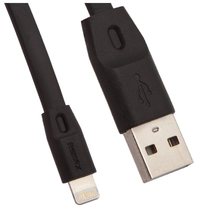 Кабель Remax Lightning to USB Full Speed Cable Series 1.0м black
