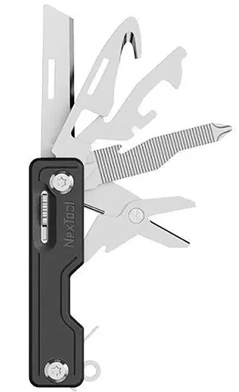 Мультитул мини Xiaomi NexTool Multifunction Knife, Черный NE20096