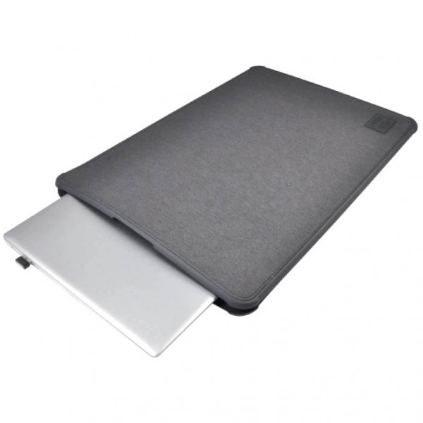 Чехол Uniq DFender Sleeve Kanvas для MacBook Air 13" (2018-2020)/Pro 13" (2016-2020), цвет Серый (DFENDER(13MBP)-GREY)
