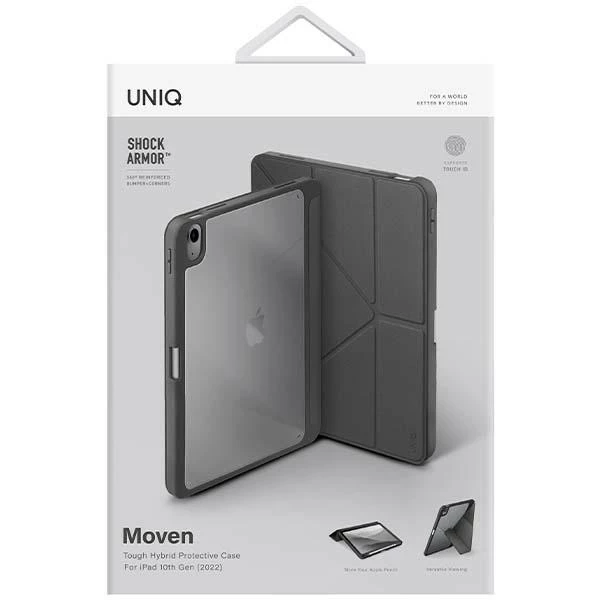 Чехол Uniq Moven Grey для iPad 11 (2025) / 10.9 (2022)