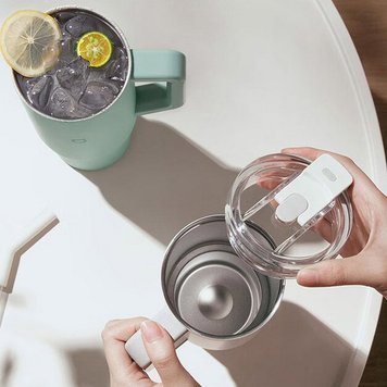 Термокружка Xiaomi Mijia Sippy Cup 1л, Зеленый (MJXGB01RM)