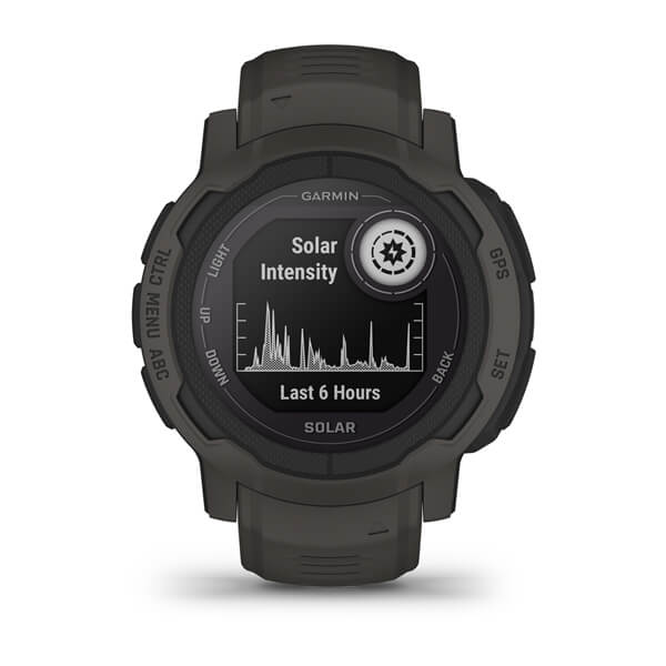 Смарт часы Garmin Instinct 2 Solar Graphite, графитовый