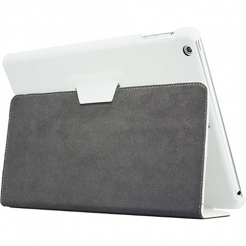 Чехол кожаный Ferrari Montecarlo Real Leather Folio case для Apple iPad mini 1/2/3, цвет Белый (FEMTFCPM2WH)