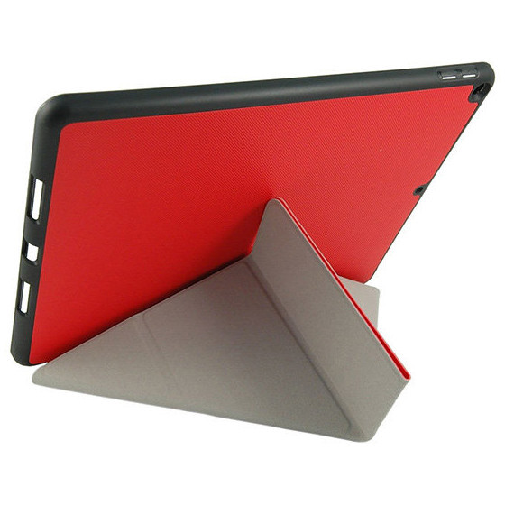 Чехол Uniq Transforma Rigor для iPad 7/8/9 10.2" с отсеком для стилуса, цвет Красный (PD10.2GAR-TRIGRED)
