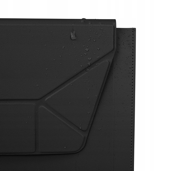 Чехол Uniq Oslo PU leather Magnetic Laptop sleeve для ноутбуков 14", цвет черный (OSLO(14)-BLACK)
